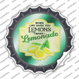 Make Lemonade Aqua Novelty Bottle Cap Sticker Decal