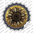 Western Sunflower Novelty Bottle Cap Sticker Decal