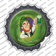Happy St. Patricks Day Novelty Bottle Cap Sticker Decal