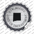 New Mexico Land Of Enchantment Novelty Bottle Cap Sticker Decal