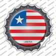 Liberia Country Novelty Bottle Cap Sticker Decal