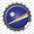 Marshall Islands Country Novelty Bottle Cap Sticker Decal