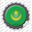 Mauritana Country Novelty Bottle Cap Sticker Decal