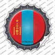 Mongolia Country Novelty Bottle Cap Sticker Decal