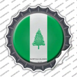 Norfolk Islands Novelty Bottle Cap Sticker Decal