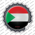 Sudan Country Novelty Bottle Cap Sticker Decal