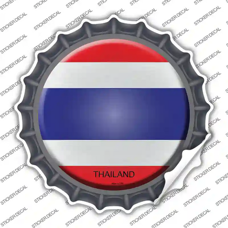 Thailand Country Novelty Bottle Cap Sticker Decal