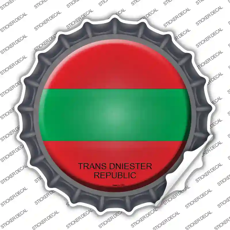 Trans Dniester Republic Novelty Bottle Cap Sticker Decal