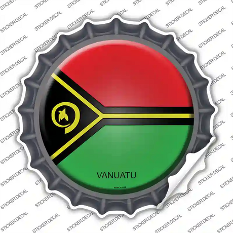 Vanuatu Country Novelty Bottle Cap Sticker Decal