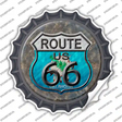 Oklahoma Route 66 Novelty Bottle Cap Sticker Decal