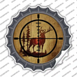 Elk Hunter Novelty Bottle Cap Sticker Decal