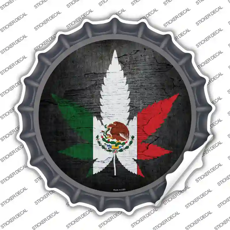 Mexican Pot Novelty Bottle Cap Sticker Decal