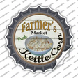 Farmers Market Kettle Corn Novelty Bottle Cap Sticker Decal