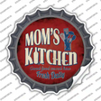 Moms Kitchen Novelty Bottle Cap Sticker Decal