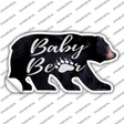 Baby Paw Novelty Bear Sticker Decal Small
