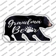 Grandma Paw Novelty Bear Sticker Decal Small