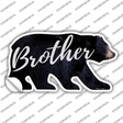 Brother Novelty Bear Sticker Decal Small