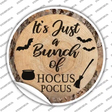 Bunch of Hocus Pocus Novelty Circle Sticker Decal