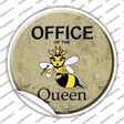 Office of the Queen Novelty Circle Sticker Decal