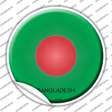 Bangladesh Country Novelty Circle Sticker Decal