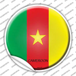 Cameroon Country Novelty Circle Sticker Decal