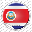 Costa Rica Country Novelty Circle Sticker Decal