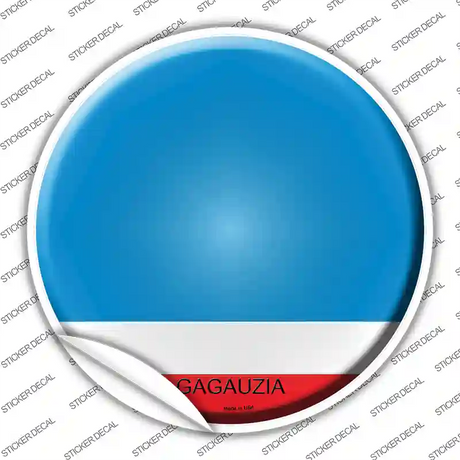Gagauzia Country Novelty Circle Sticker Decal