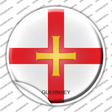 Guernsey Country Novelty Circle Sticker Decal
