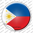 Philippines Country Novelty Circle Sticker Decal