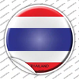 Thailand Country Novelty Circle Sticker Decal