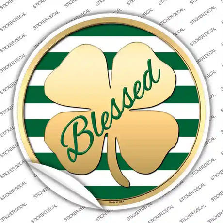 Blessed Novelty Circle Sticker Decal
