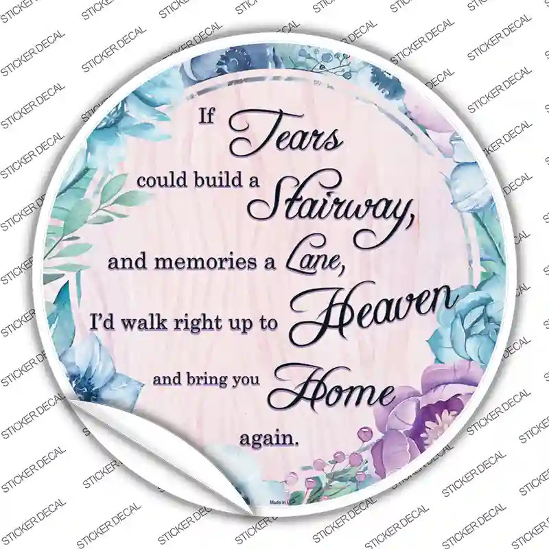 Bring You Home Again Novelty Circle Sticker Decal