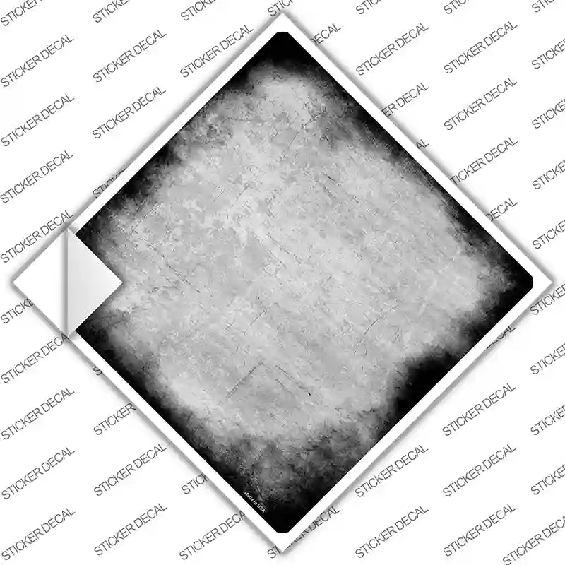 Black Oil Rubbed Novelty Diamond Sticker Decal