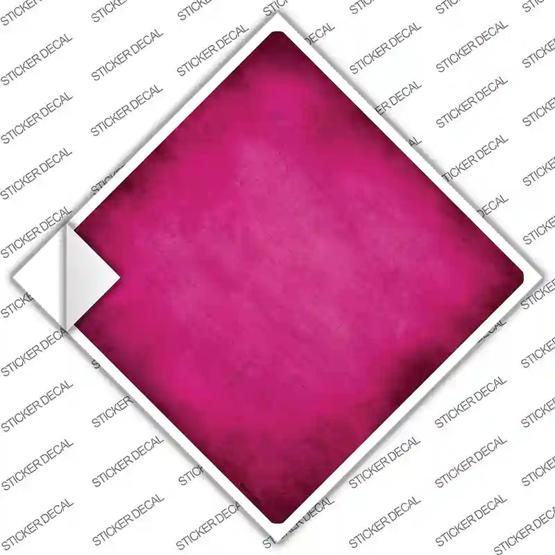 Pink Oil Rubbed Novelty Diamond Sticker Decal