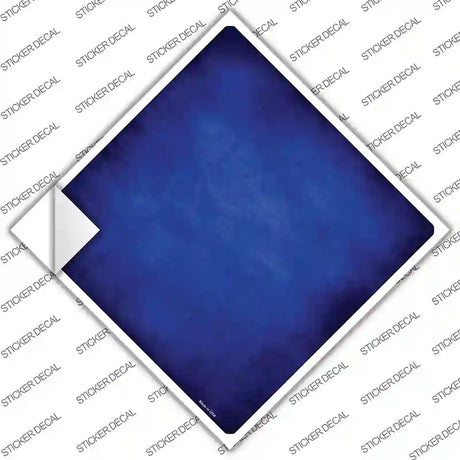 Blue Oil Rubbed Novelty Diamond Sticker Decal