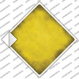 Yellow Oil Rubbed Novelty Diamond Sticker Decal