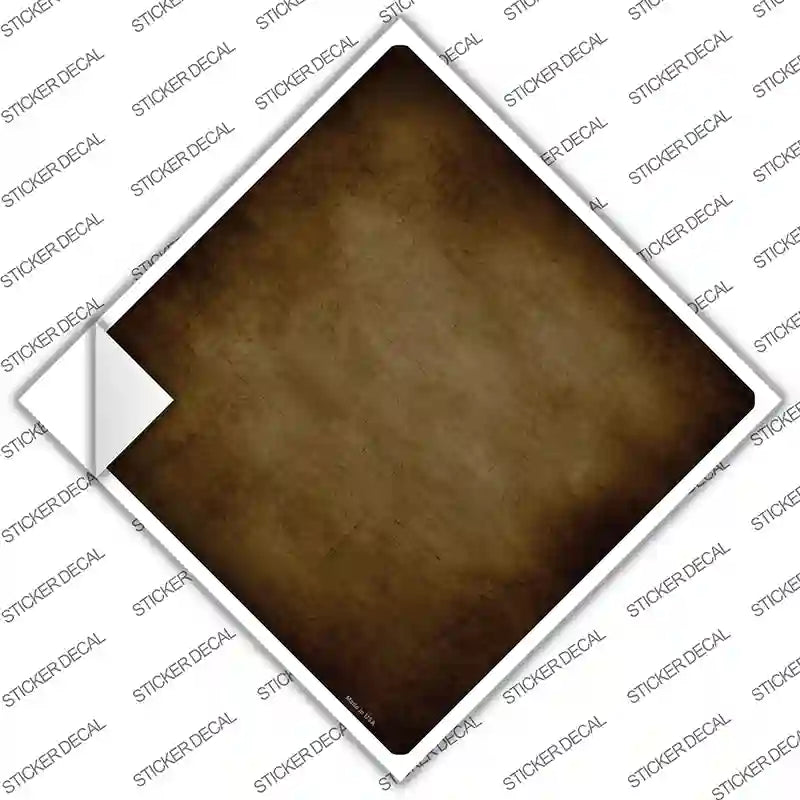 Brown Oil Rubbed Novelty Diamond Sticker Decal