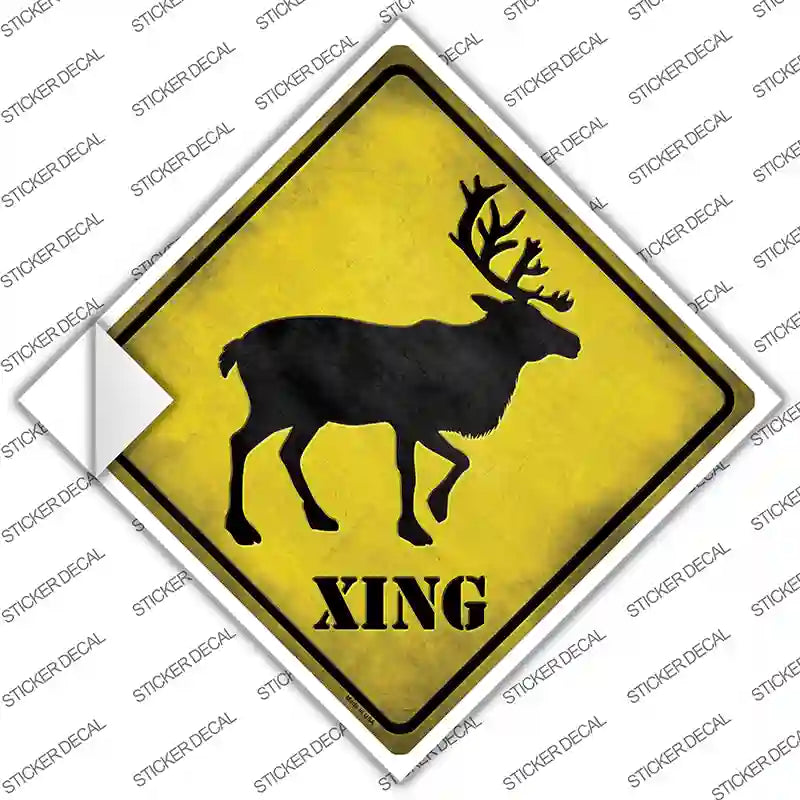 Elk Xing Novelty Diamond Sticker Decal
