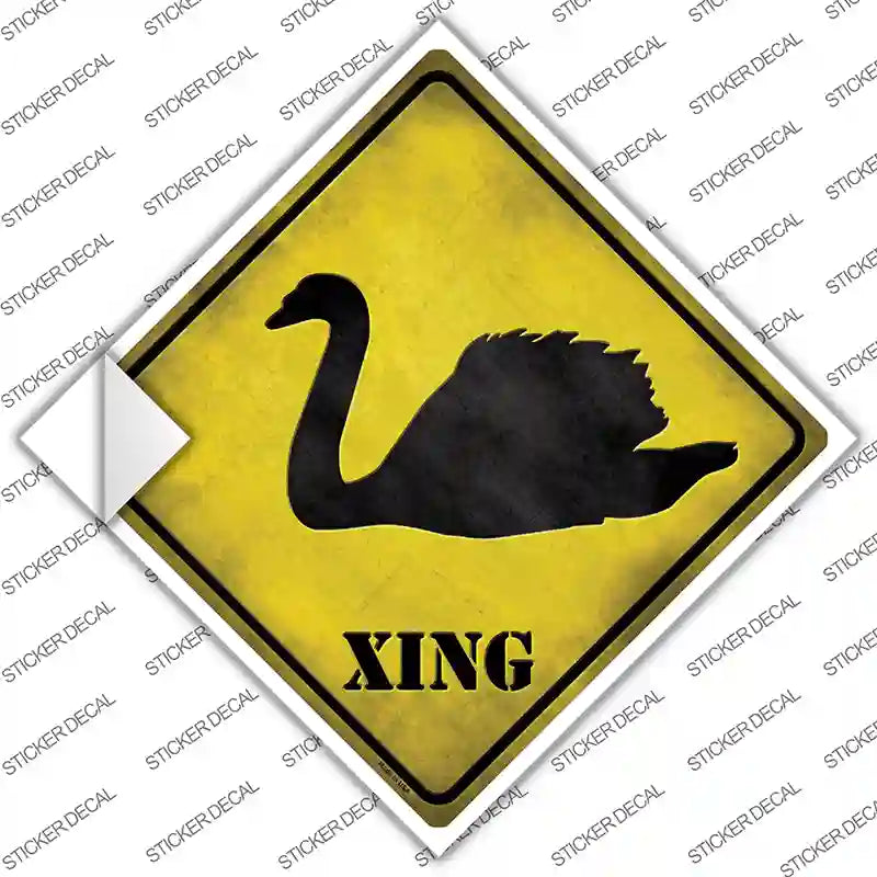 Swan Xing Novelty Diamond Sticker Decal