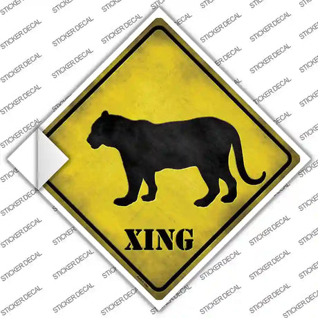 Tiger Xing Novelty Diamond Sticker Decal