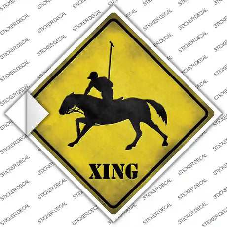 Polo Xing Novelty Diamond Sticker Decal