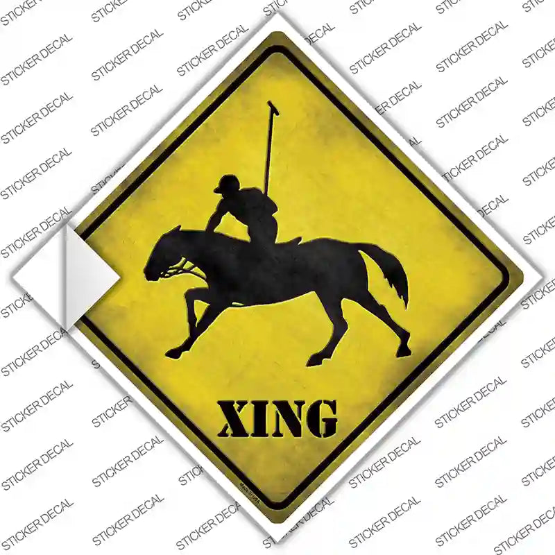 Polo Xing Novelty Diamond Sticker Decal