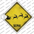 Santa Xing Novelty Diamond Sticker Decal