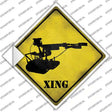 Robotic Bomb Disposal Unit Xing Novelty Diamond Sticker Decal