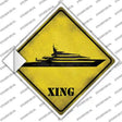 Yacht Xing Novelty Diamond Sticker Decal