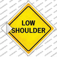 Low Shoulder Novelty Diamond Sticker Decal