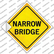 Narrow Bridge Novelty Diamond Sticker Decal