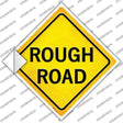 Rough Road Novelty Diamond Sticker Decal