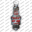 How To Do My Job Novelty Spark Plug Sticker Decal