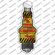 Watch For Flying Tools Novelty Spark Plug Sticker Decal